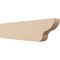 Ekena Millwork 4in. W x 8in. H x 32in. L Greensboro Woodgrain TimberThane Rafter Tail, Primed Tan RFTUR04X08X32GRNRCPR - alternate 1